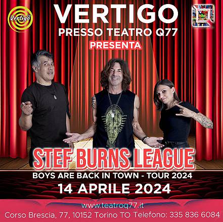 Ttour 2024stef burns league - boys are back in town -